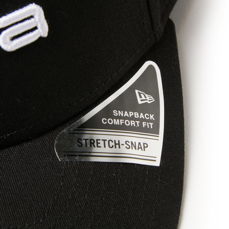 9FIFTY ストレッチスナップ ブラック/ホワイト | NEW ERA ニューエラ公式オンラインストア