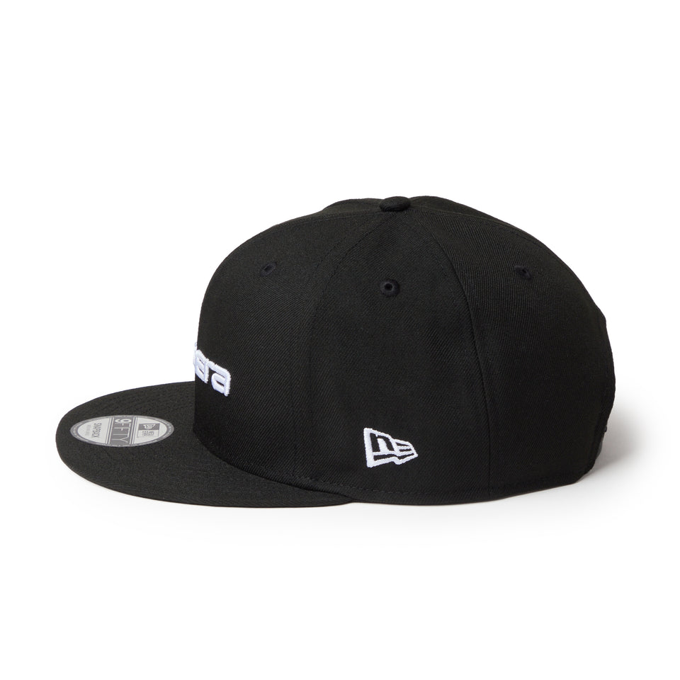 9FIFTY リニアロゴ ブラック/ホワイト | ニューエラオンラインストア