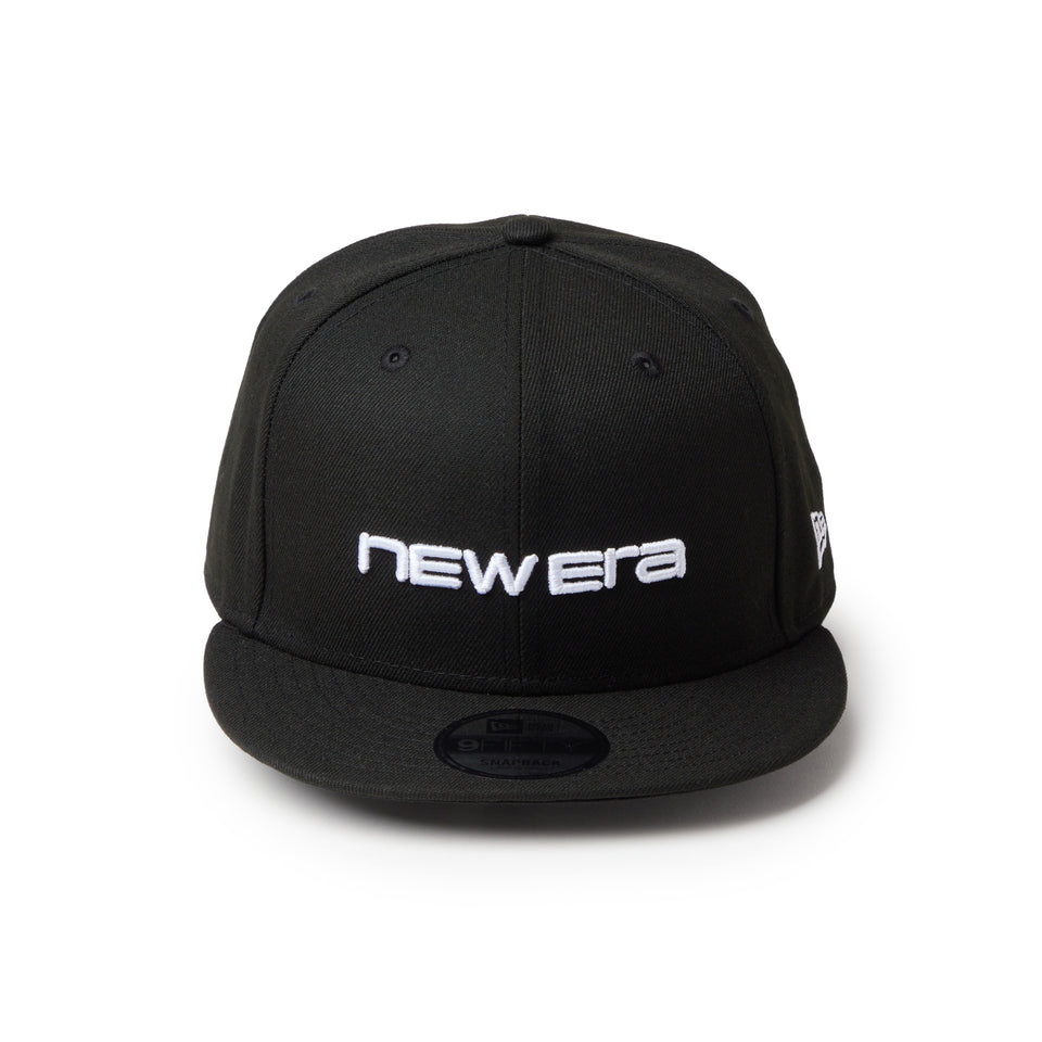 9FIFTY リニアロゴ ブラック/ホワイト | ニューエラオンラインストア