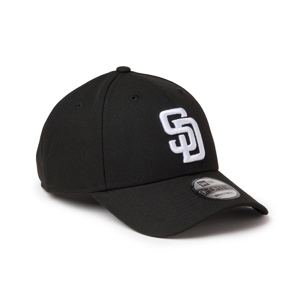 9FORTY サンディエゴ・パドレス ブラック/ホワイト | NEW ERA ニューエラ公式オンラインストア