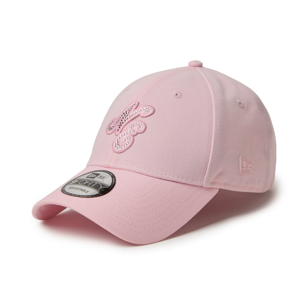 最安値 NEWERA 9FORTY Rhinestone ラインストーン ピンク 9FORTY Rhinestone ラインストーン ニューヨーク・ヤンキース ピンク