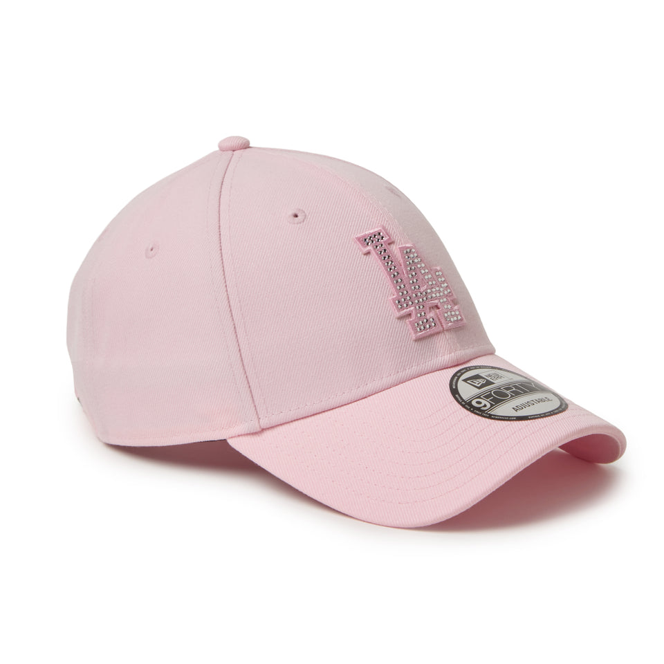 9FORTY Rhinestone ラインストーン ロサンゼルス・ドジャース ピンク