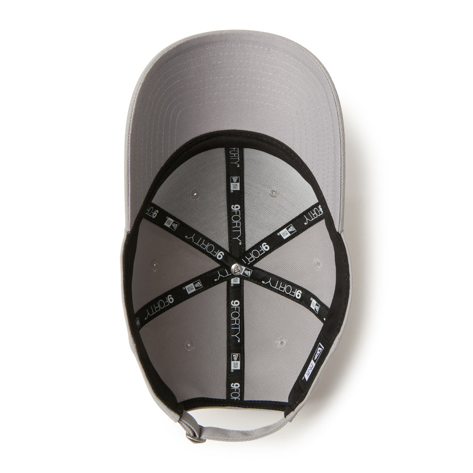 9FORTY Rhinestone ラインストーン ロサンゼルス・ドジャース グレー