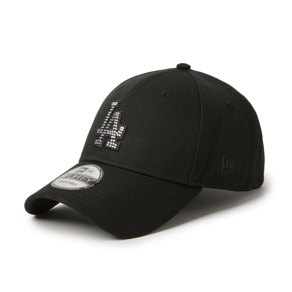 新品NEW ERA 9FORTY ドジャース キャップ ラインストーン ブラック 9FORTY Rhinestone ラインストーン ロサンゼルス・ドジャース ブラック
