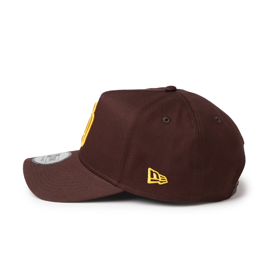 9FORTY A-Frame サンディエゴ・パドレス バーントウッド/マニラ | NEW ERA ニューエラ公式オンラインストア