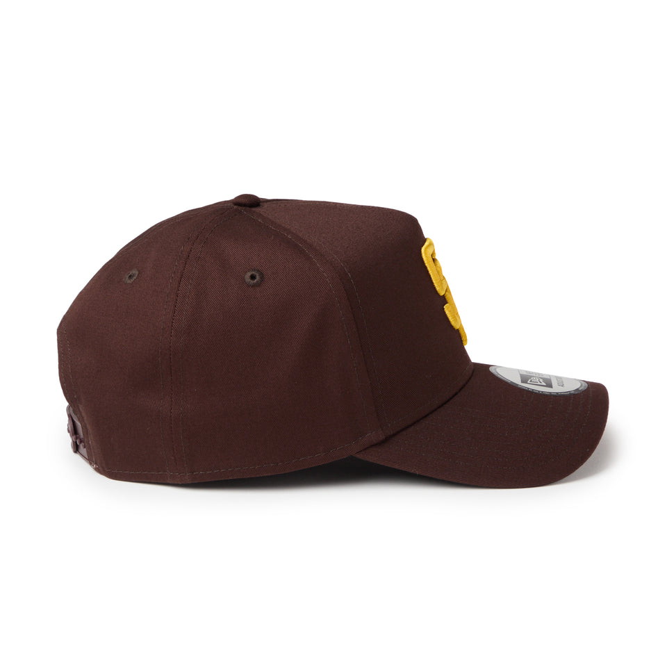 9FORTY A-Frame サンディエゴ・パドレス バーントウッド/マニラ | NEW ERA ニューエラ公式オンラインストア