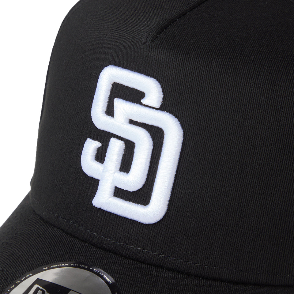 9FORTY A-Frame サンディエゴ・パドレス ブラック/ホワイト | NEW ERA ニューエラ公式オンラインストア