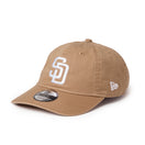 9TWENTY ウォッシュドコットン サンディエゴ・パドレス カーキ/ホワイト | NEW ERA ニューエラ公式オンラインストア