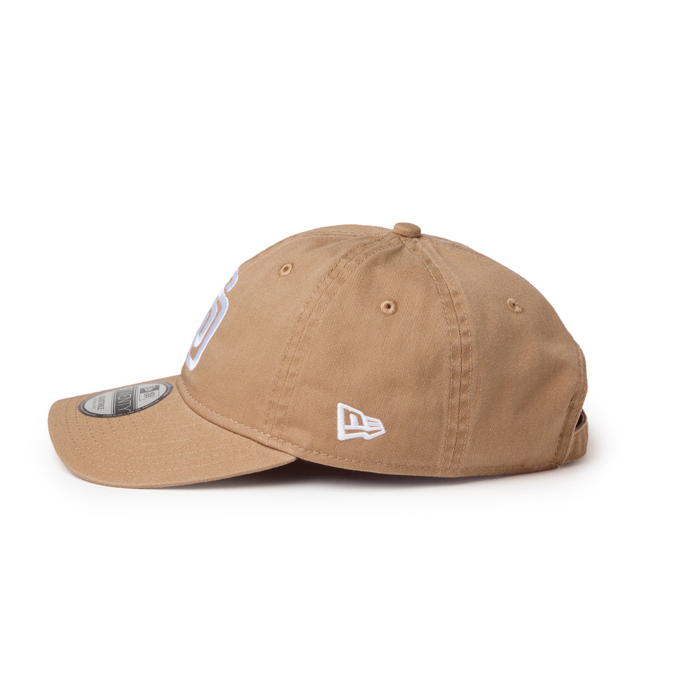 9TWENTY ウォッシュドコットン サンディエゴ・パドレス カーキ/ホワイト | NEW ERA ニューエラ公式オンラインストア