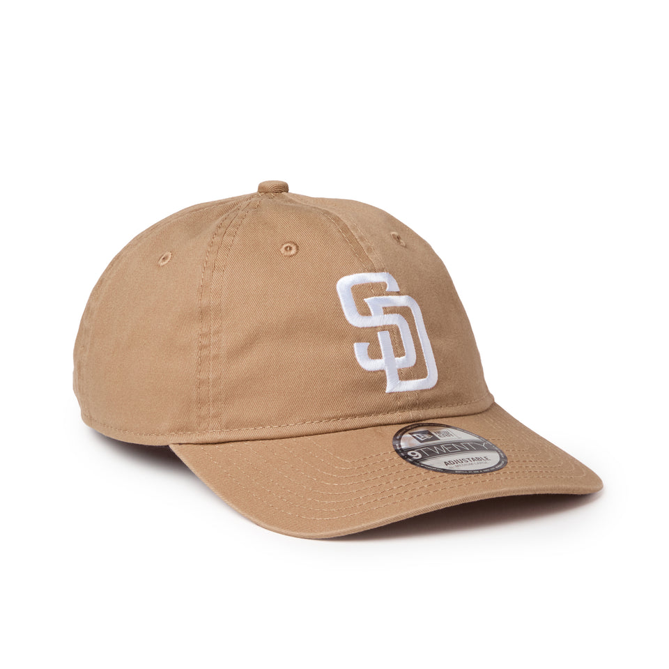 9TWENTY ウォッシュドコットン サンディエゴ・パドレス カーキ/ホワイト | NEW ERA ニューエラ公式オンラインストア