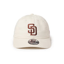 9TWENTY ウォッシュドコットン サンディエゴ・パドレス アイボリー/ブラウン | NEW ERA ニューエラ公式オンラインストア