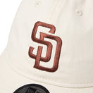 9TWENTY ウォッシュドコットン サンディエゴ・パドレス アイボリー/ブラウン | NEW ERA ニューエラ公式オンラインストア