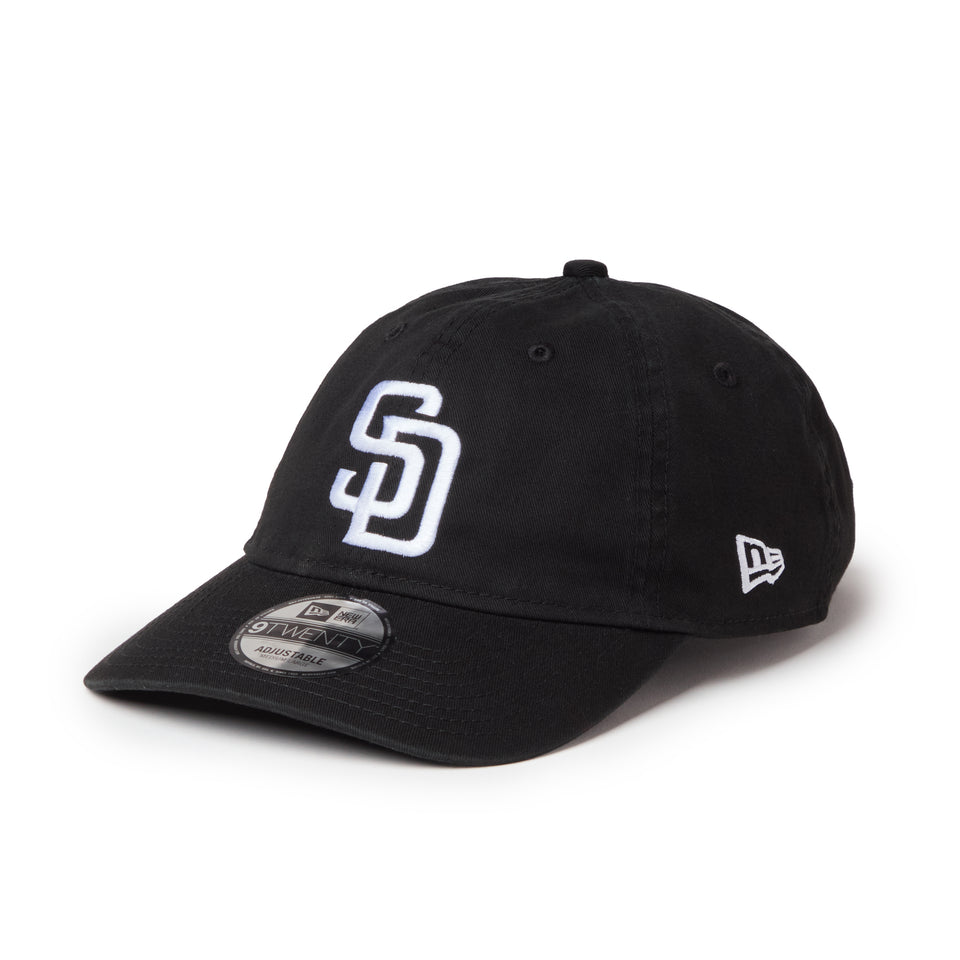9TWENTY ウォッシュドコットン サンディエゴ・パドレス ブラック/ホワイト | NEW ERA ニューエラ公式オンラインストア