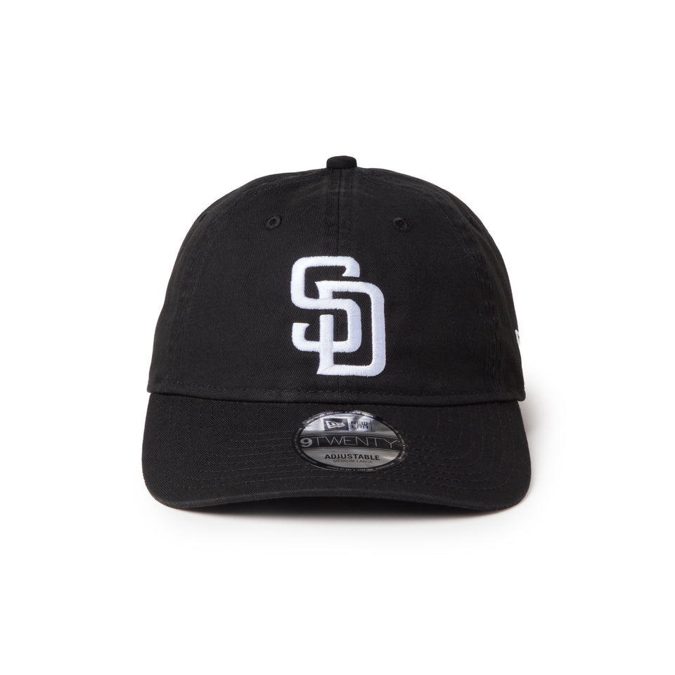 9TWENTY ウォッシュドコットン サンディエゴ・パドレス ブラック/ホワイト | NEW ERA ニューエラ公式オンラインストア