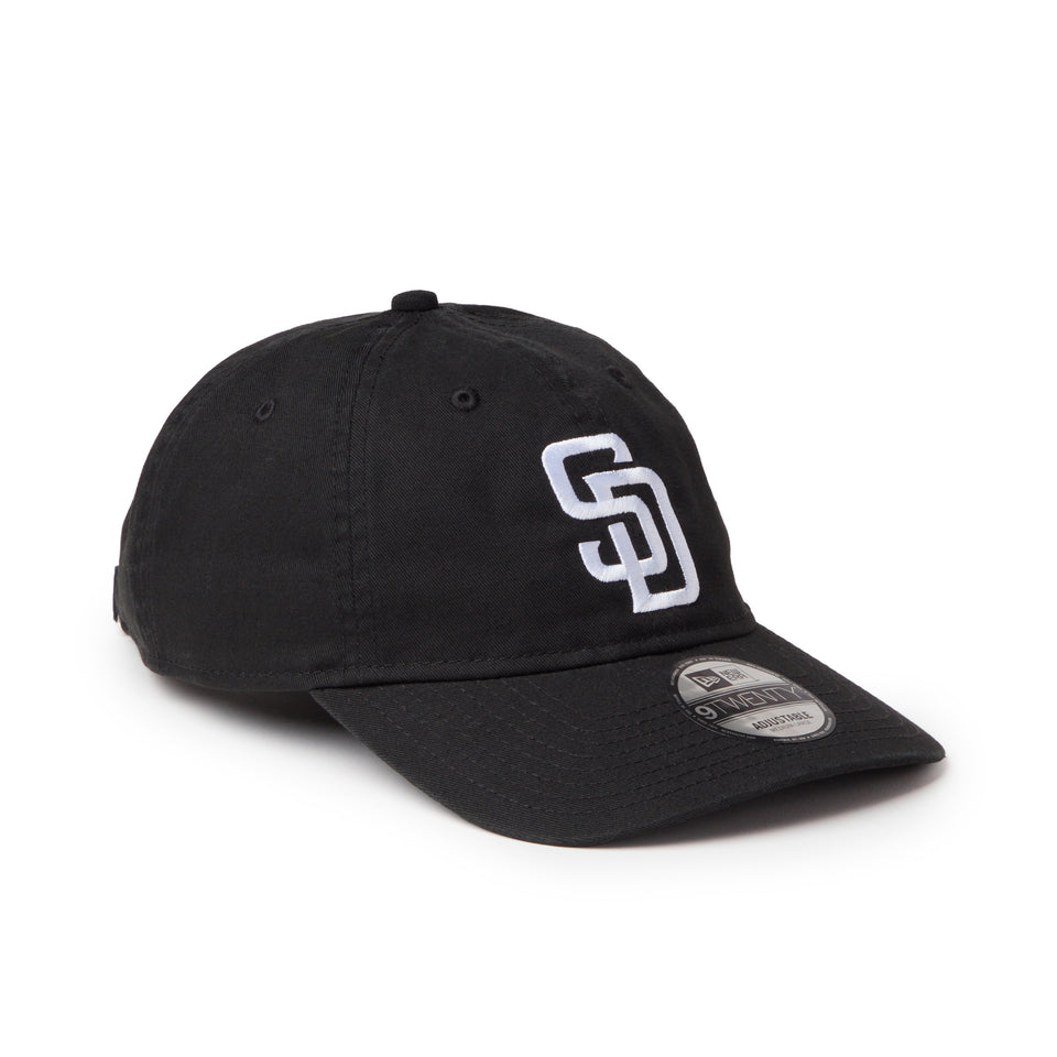9TWENTY ウォッシュドコットン サンディエゴ・パドレス ブラック/ホワイト | NEW ERA ニューエラ公式オンラインストア