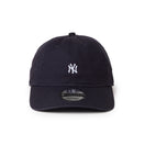 9TWENTY ウォッシュドコットン Mini Logo ニューヨーク・ヤンキース ネイビー/ホワイト | NEW ERA ニューエラ公式オンラインストア
