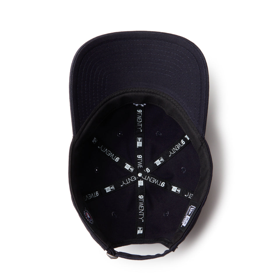 9TWENTY ウォッシュドコットン Mini Logo ニューヨーク・ヤンキース ネイビー/ホワイト | NEW ERA ニューエラ公式オンラインストア
