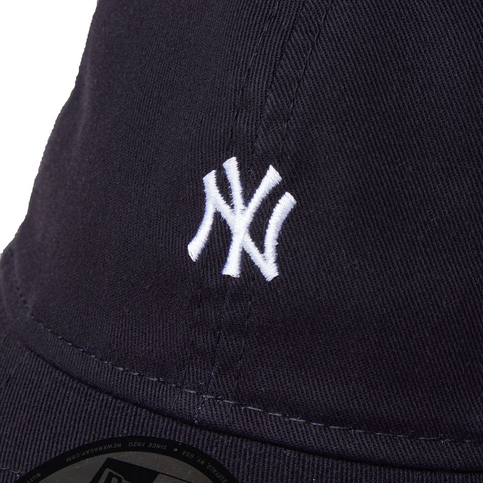 9TWENTY ウォッシュドコットン Mini Logo ニューヨーク・ヤンキース ネイビー/ホワイト | NEW ERA ニューエラ公式オンラインストア