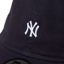 9TWENTY ウォッシュドコットン Mini Logo ニューヨーク・ヤンキース ネイビー/ホワイト | NEW ERA ニューエラ公式オンラインストア