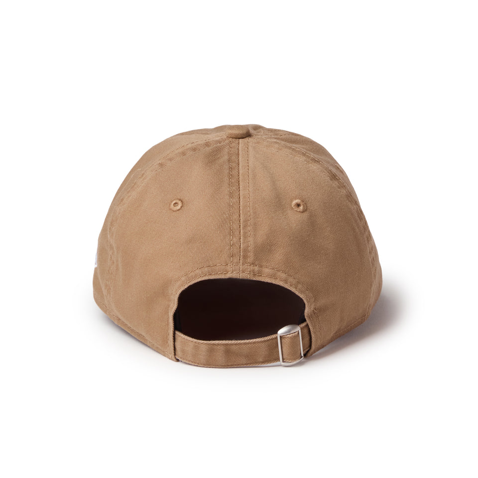 9TWENTY ウォッシュドコットン Mini Logo ニューヨーク・ヤンキース カーキ/ホワイト | NEW ERA ニューエラ公式オンラインストア