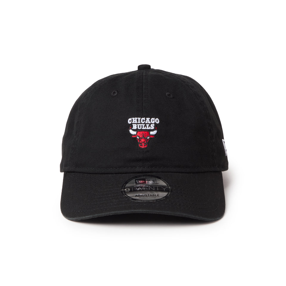 9TWENTY ウォッシュドコットン Mini Logo シカゴ・ブルズ ブラック/マルチカラー | NEW ERA ニューエラ公式オンラインストア