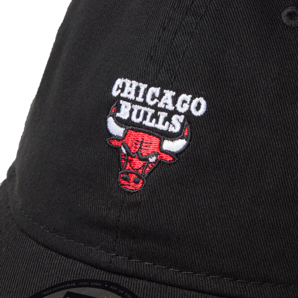 9TWENTY ウォッシュドコットン Mini Logo シカゴ・ブルズ ブラック/マルチカラー | NEW ERA ニューエラ公式オンラインストア