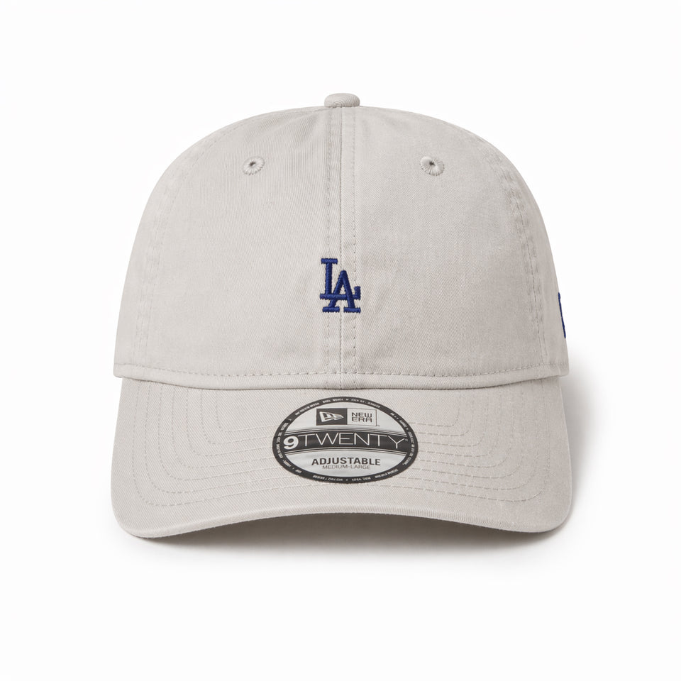 9TWENTY ウォッシュドコットン Mini Logo ロサンゼルス・ドジャース ストーン/ブルーインク