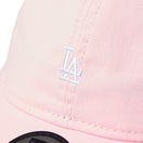 9TWENTY ウォッシュドコットン Mini Logo ロサンゼルス・ドジャース ピンク/ホワイト | NEW ERA ニューエラ公式オンラインストア