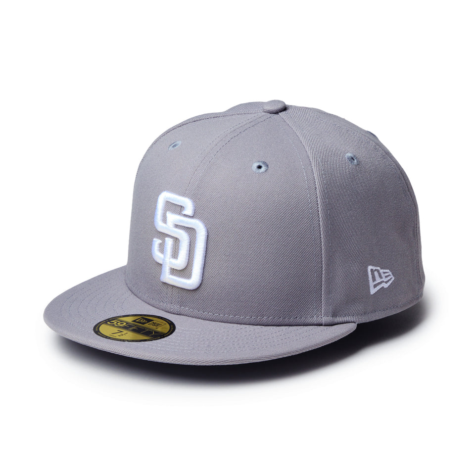 59FIFTY サンディエゴ・パドレス グレー/ホワイト | ニューエラ