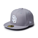 59FIFTY サンディエゴ・パドレス グレー/ホワイト | NEW ERA ニューエラ公式オンラインストア