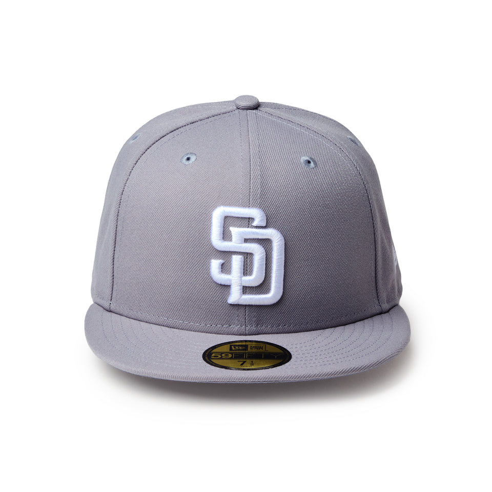 59FIFTY サンディエゴ・パドレス グレー/ホワイト | ニューエラ