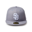 59FIFTY サンディエゴ・パドレス グレー/ホワイト | NEW ERA ニューエラ公式オンラインストア