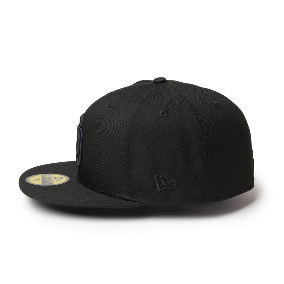 59FIFTY サンディエゴ・パドレス ブラック/ブラック | NEW ERA ニューエラ公式オンラインストア