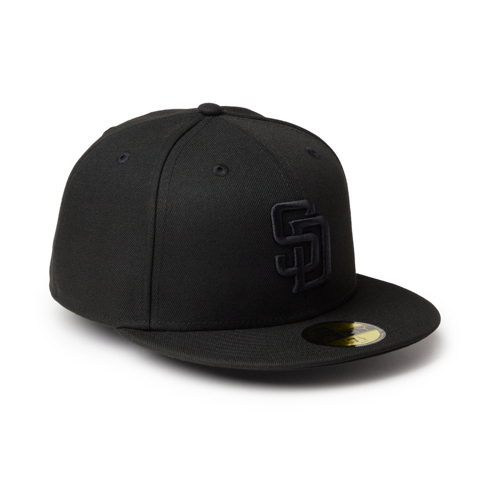59FIFTY サンディエゴ・パドレス ブラック/ブラック | NEW ERA ニューエラ公式オンラインストア