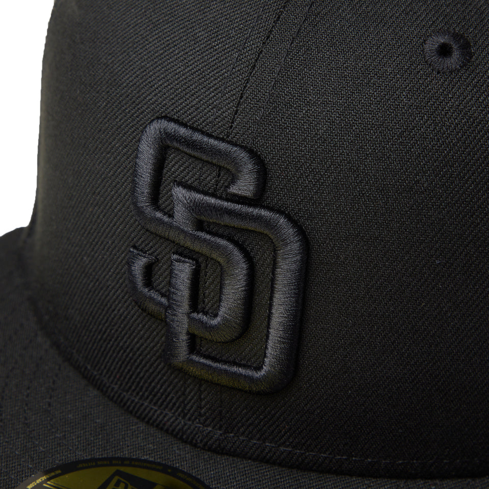59FIFTY サンディエゴ・パドレス ブラック/ブラック | NEW ERA ニューエラ公式オンラインストア