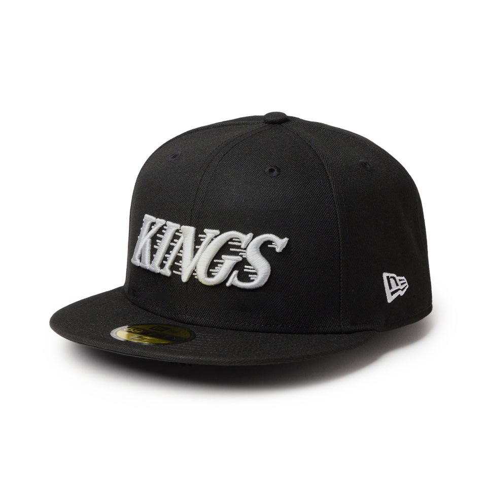 59FIFTY ロサンゼルス・キングス Script ブラック/クラウド