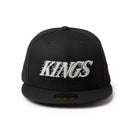59FIFTY ロサンゼルス・キングス Script ブラック/クラウド | NEW ERA ニューエラ公式オンラインストア