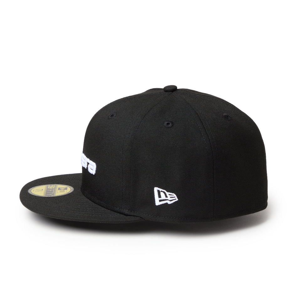 59FIFTY リニアロゴ ブラック/ホワイト | ニューエラオンラインストア