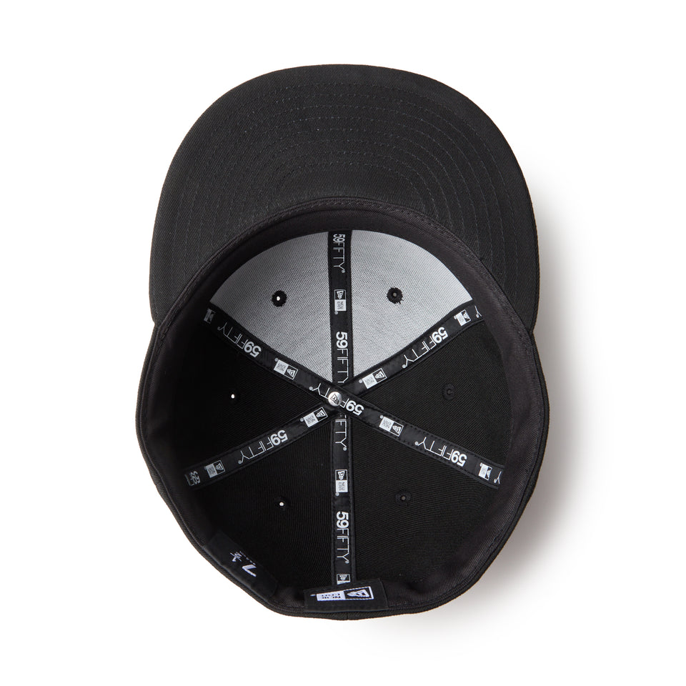 59FIFTY ニューヨーク・ヤンキース ブラック/ホワイト | NEW ERA ニューエラ公式オンラインストア