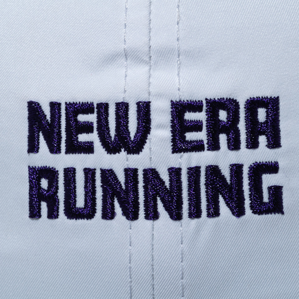 9TWENTY ZAMZA NEW ERA RUNNING ホワイト × ダークパープル | パフォーマンスアパレル ランニング