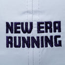 9TWENTY ZAMZA NEW ERA RUNNING ホワイト × ダークパープル | パフォーマンスアパレル ランニング