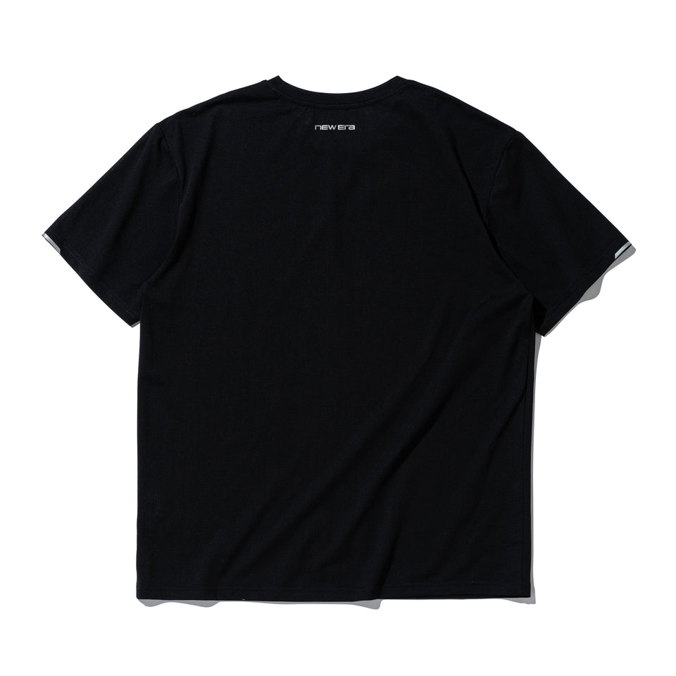 半袖 テックTシャツ ベーシック ブラック | パフォーマンスアパレル ランニング