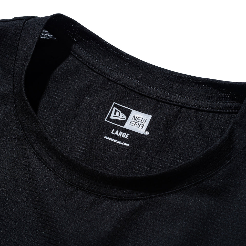半袖 テックTシャツ ベーシック ブラック | パフォーマンスアパレル ランニング