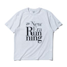 半袖 テックTシャツ New Era Running ホワイト | パフォーマンスアパレル ランニング