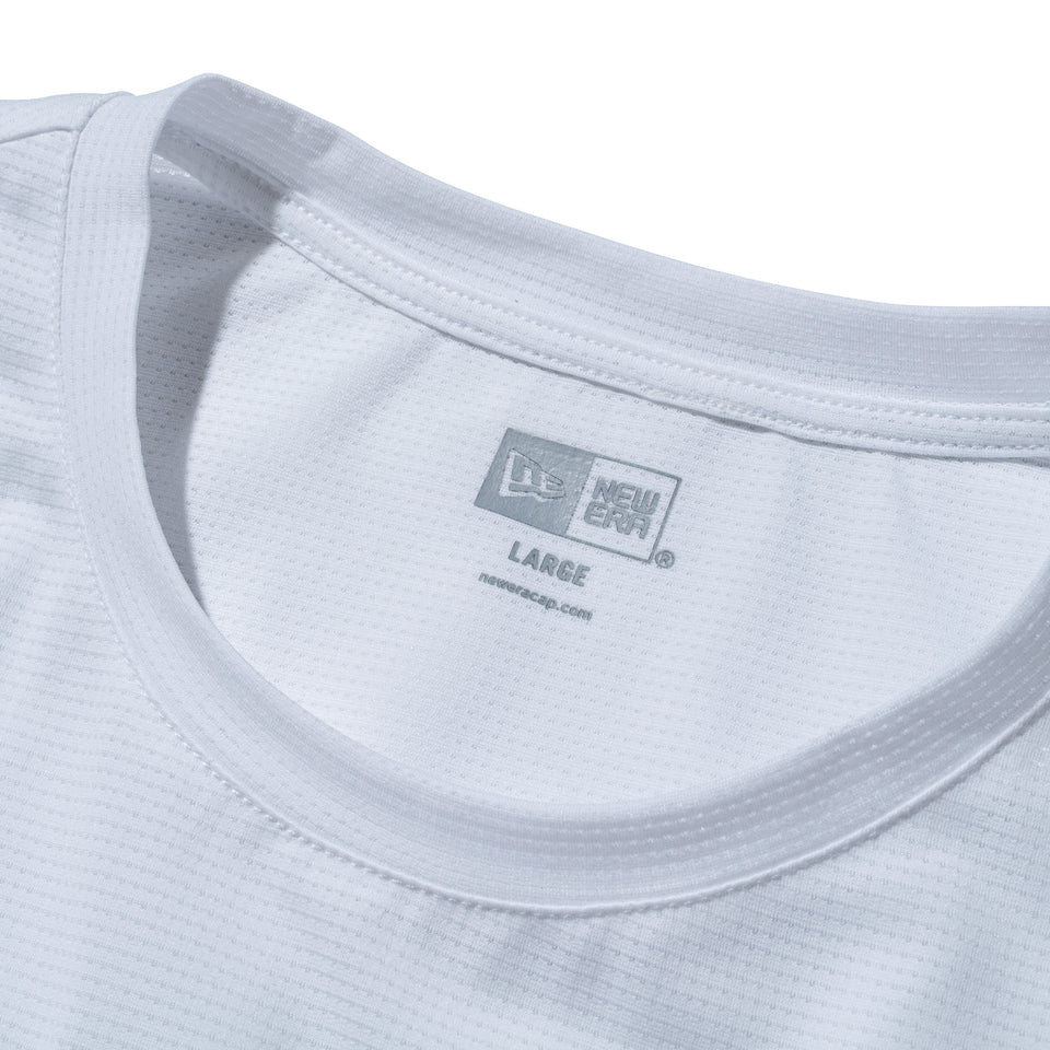 半袖 テックTシャツ New Era Running ホワイト | パフォーマンスアパレル ランニング