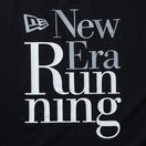 半袖 テックTシャツ New Era Running ブラック | パフォーマンスアパレル ランニング