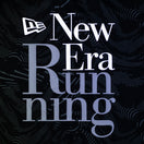 半袖 テックTシャツ New Era Running タイガーストライプカモ ブラック | パフォーマンスアパレル ランニング