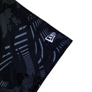 半袖 テックTシャツ New Era Running タイガーストライプカモ ブラック | パフォーマンスアパレル ランニング