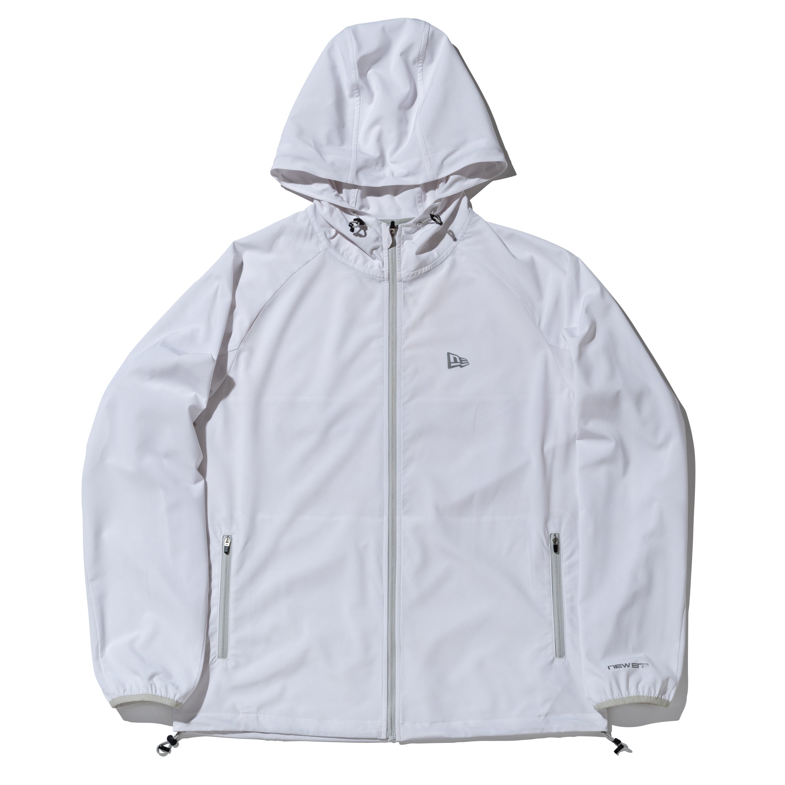 NEW ERA BOARDING セットアップ ジャケット 白 ホワイト クロスジャケット ホワイト | パフォーマンスアパレル ランニング