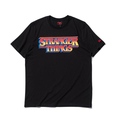 ストレンジャー・シングス Tシャツ Mサイズ ブラック 半袖 コットン Tシャツ NETFLIX STRANGER THINGS ストレンジャー